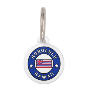 Médaillon Pour Animaux Honolulu Hawaii