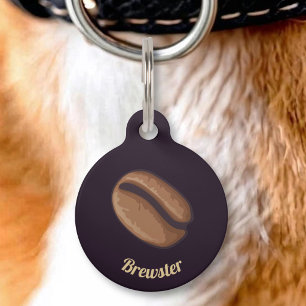 Médaillon Pour Animaux Icône de grain de café