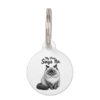 Illustration de visage de chat drôle – Art de chat