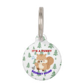 Médaillon Pour Animaux It's A Funny Squeaky Sound (Dos)