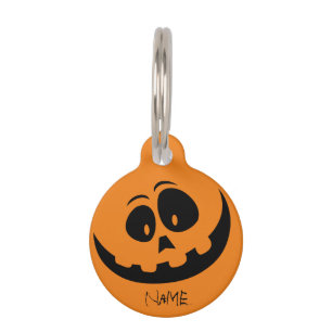 Médaillon Pour Animaux Jack Olantern Sourire Thunder_Cove