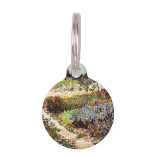 Médaillon Pour Animaux Jardin Floral Van Gogh À Arles Art Floral