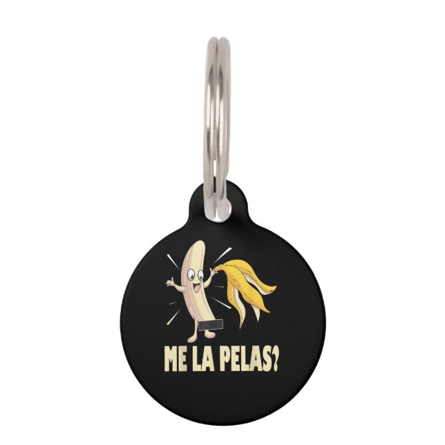 Médaillon Pour Animaux Je m'en fiche (Devant)