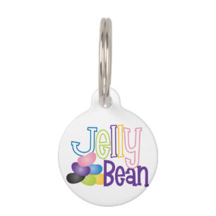 Médaillon Pour Animaux Jelly Bean