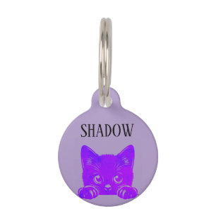 Médaillon Pour Animaux Joli chat qui regarde - Chat personnalisé