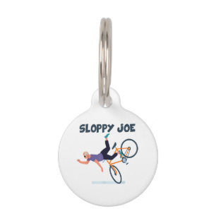 Médaillon Pour Animaux Jolie Joe Funny Biden Chemise Sloppy Joe Biden Fun