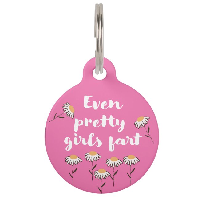 Médaillon Pour Animaux Jolies Filles (Devant)