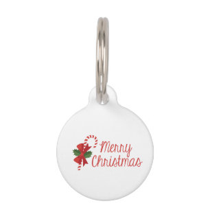 Médaillon Pour Animaux Joyeux Noël