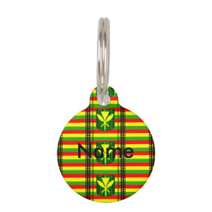 Médaillon Pour Animaux Kanakan tribal Maoli