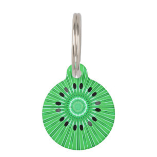 Médaillon Pour Animaux Kiwi d'art numérique