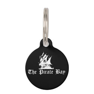 Médaillon Pour Animaux La baie de pirate