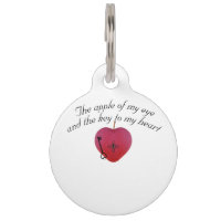 La pomme de mon oeil et la clé de mon coeur