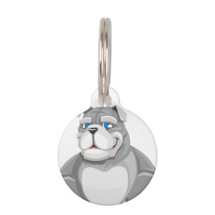 Médaillon Pour Animaux Le taureau américain