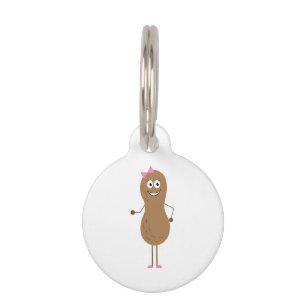 Médaillon Pour Animaux Lil Girl Peanut