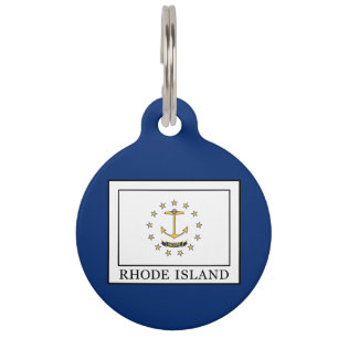 Médaillon Pour Animaux L'île Rhode