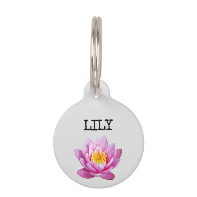 Médaillon Pour Animaux Lily (Devant)