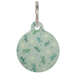 Médaillon Pour Animaux Lizard