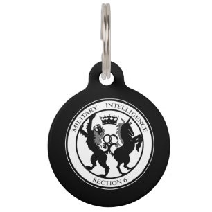 Médaillon Pour Animaux Logo MI6