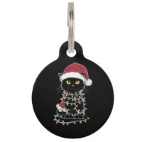 Lumières de Noël pour amateur de chats drôles