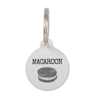 Médaillon Pour Animaux Macaron