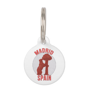 Médaillon Pour Animaux Madrid Espagne