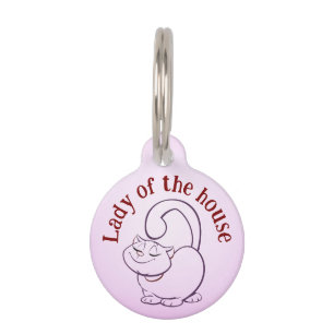 Médaillon Pour Animaux Maîtresse de maison