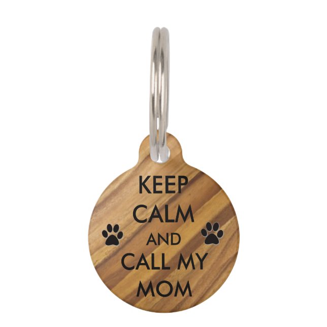 Médaillon Pour Animaux Médaille de chien perdue (Devant)