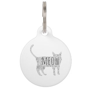 MÉDAILLON POUR ANIMAUX MEOW