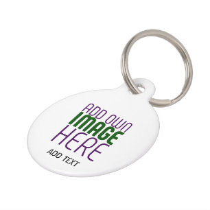 MÉDAILLON POUR ANIMAUX MODELE DE TEXTE D'IMAGE BLANC SIMPLE ÉDITABLE MODE