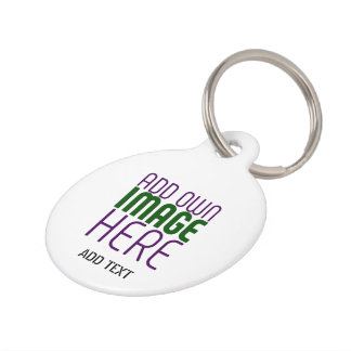 MÉDAILLON POUR ANIMAUX MODERN EDITABLE SIMPLE WHITE IMAGE TEXT TEMPLATE
