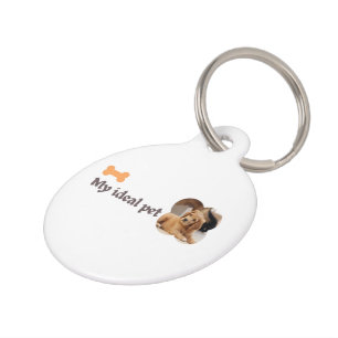 Médaillon Pour Animaux Mon animal idéal – Conception d'amour pour chiot