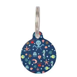 Médaillon Pour Animaux Monde marin