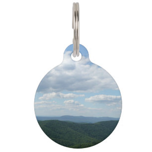 Médaillon Pour Animaux Montagnes des Appalaches I Shenandoah