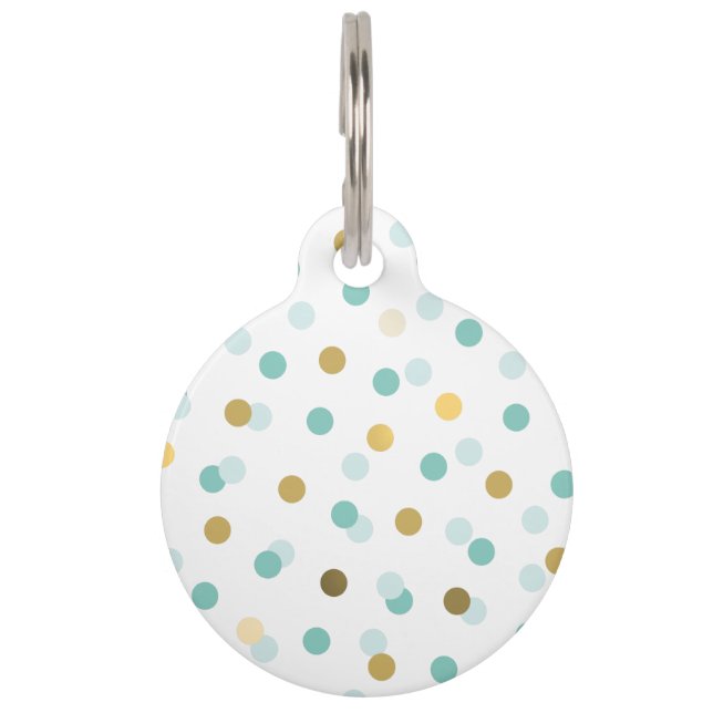 Médaillon Pour Animaux Motif branché d'Eilin (Devant)