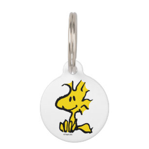 Médaillon Pour Animaux Motif de design classique Woodstock