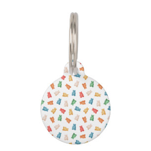Médaillon Pour Animaux Motif des ours de gomme