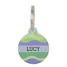 Motif moderne vert et violet personnalisé