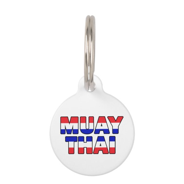 Médaillon Pour Animaux Muay Thai (Devant)
