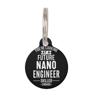 Médaillon Pour Animaux NANO cadeau ingénieur