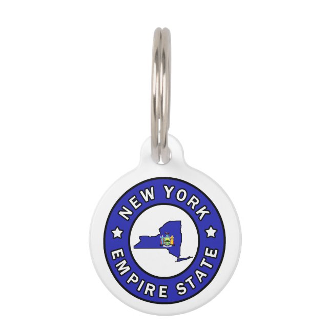 Médaillon Pour Animaux New York (Devant)