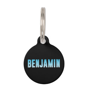 Médaillon Pour Animaux Nom Benjamin