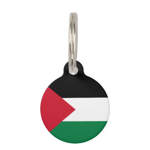 Médaillon Pour Animaux officiellement le drapeau de l'État de Palestine
