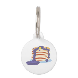 Médaillon Pour Animaux Pancake Stack