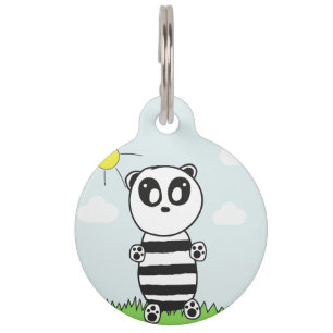 Médaillon Pour Animaux Panda Kids