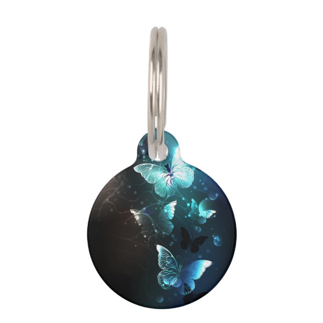 Médaillon Pour Animaux Papillons de nuit (Devant)