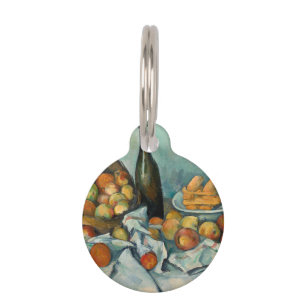 Médaillon Pour Animaux Paul Cezanne Panier de Pommes Nature morte vintage