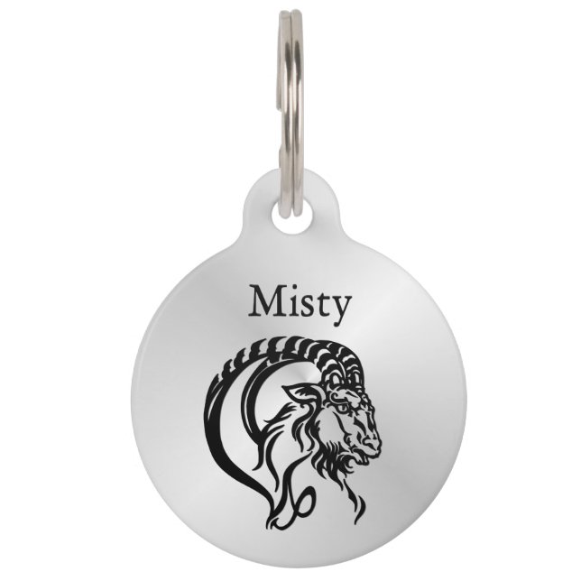 Médaillon Pour Animaux Pendentif d'identification pour animal de compagni (Devant)