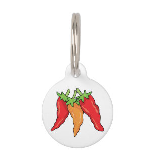 Médaillon Pour Animaux Peppers chili