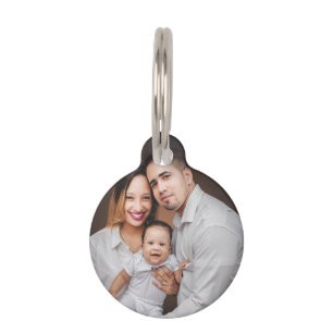 Médaillon Pour Animaux Photo de famille personnalisée Créez votre propre
