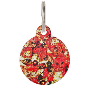 Médaillon Pour Animaux Pizza